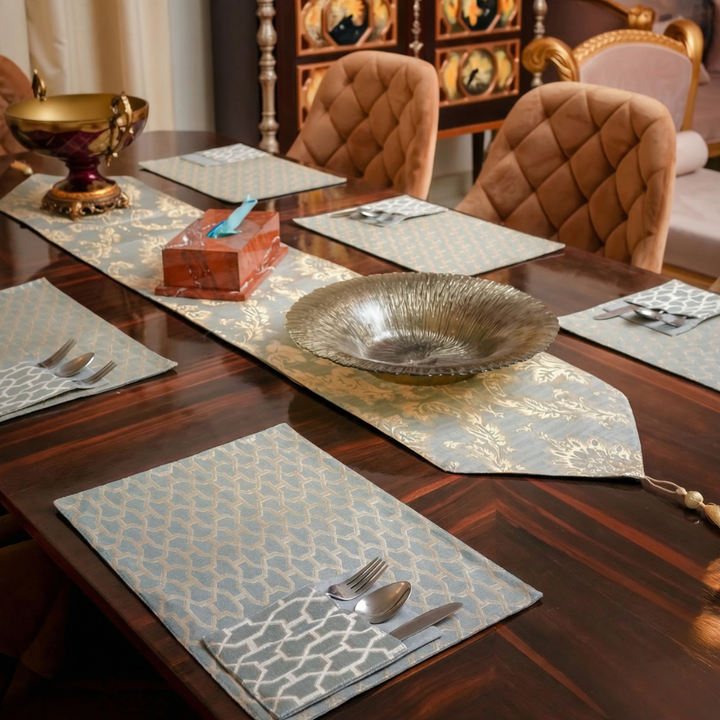 Frost Grey Ivory Table Set