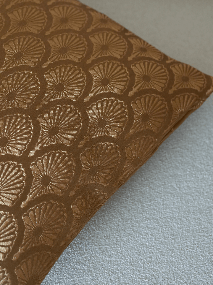 Bronze Shell Luxe Cushion Cover