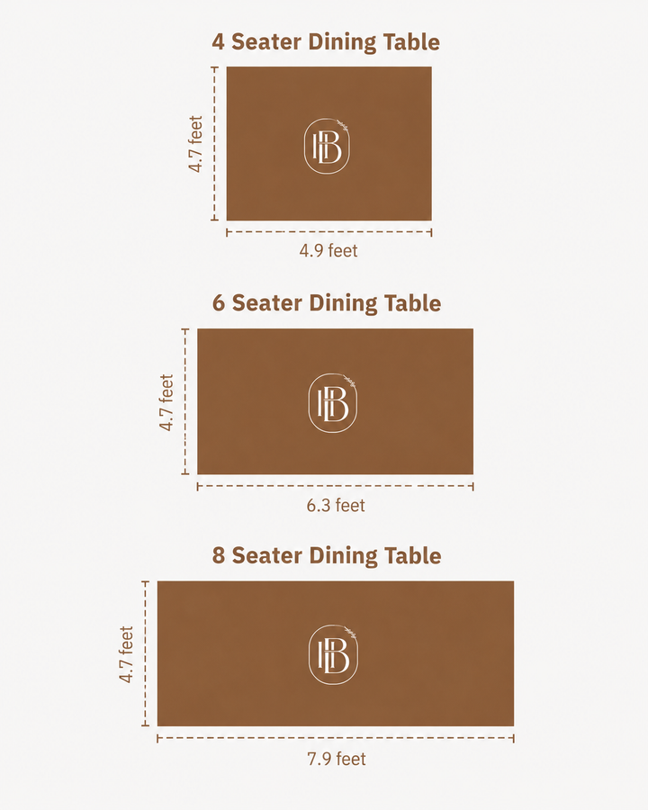 Minimalist Jersey Brown Table Cover