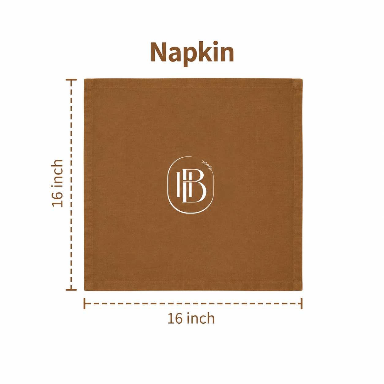 Olive Green Soft Fabric Napkins