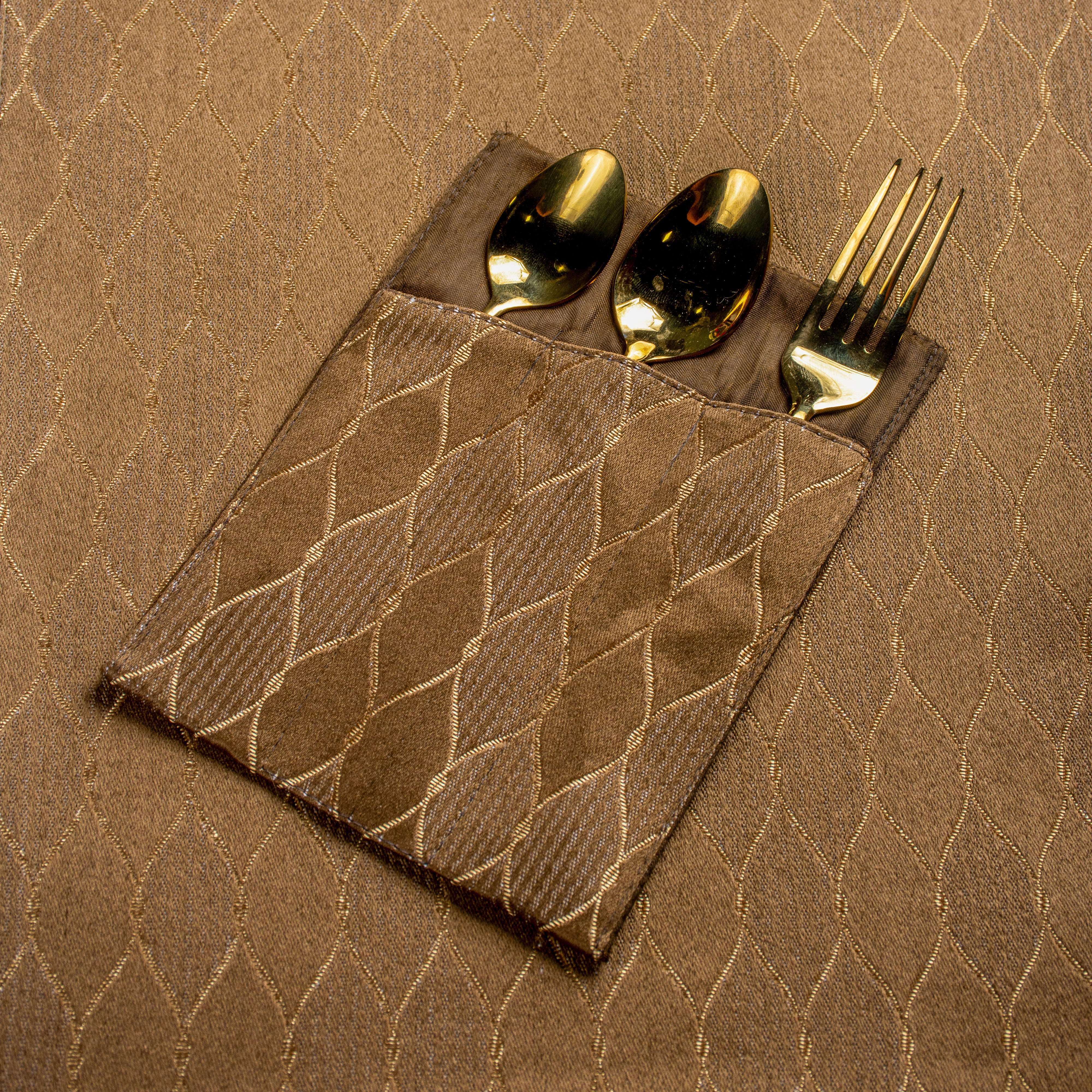 Bronze Diamonds Luxe Table Set