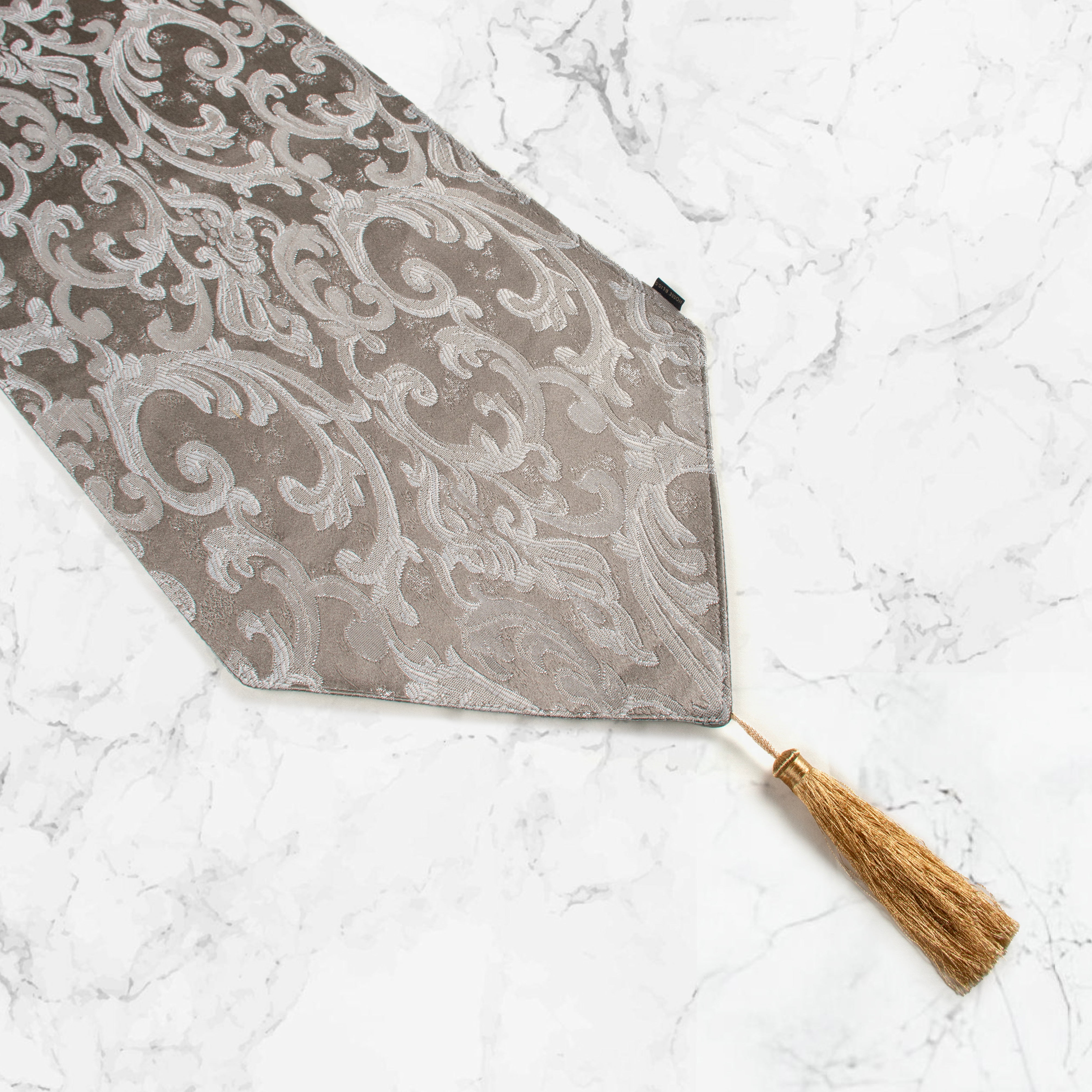 Silver Gray Diana Table Runner