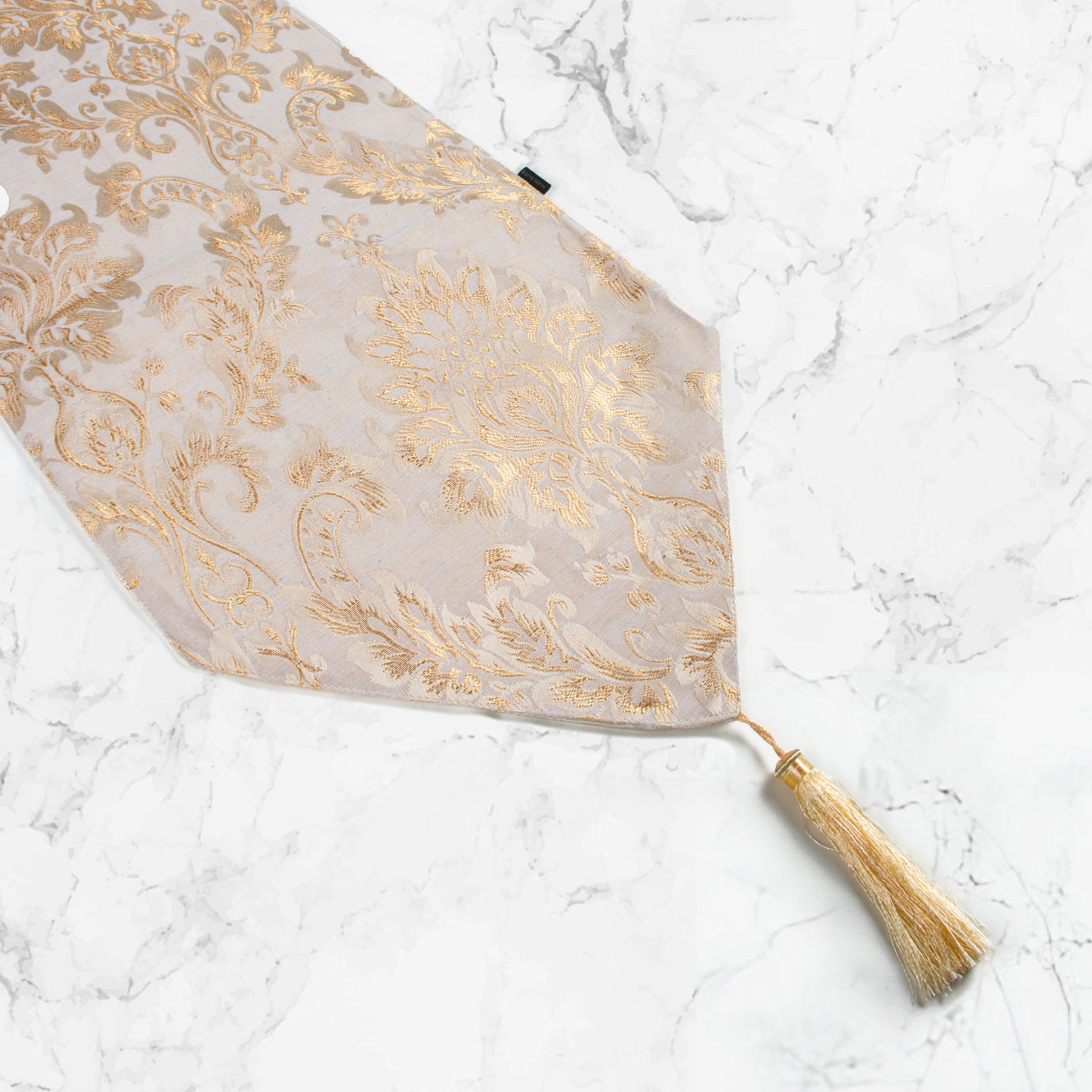 Regal Gold Tapestry Table Runner